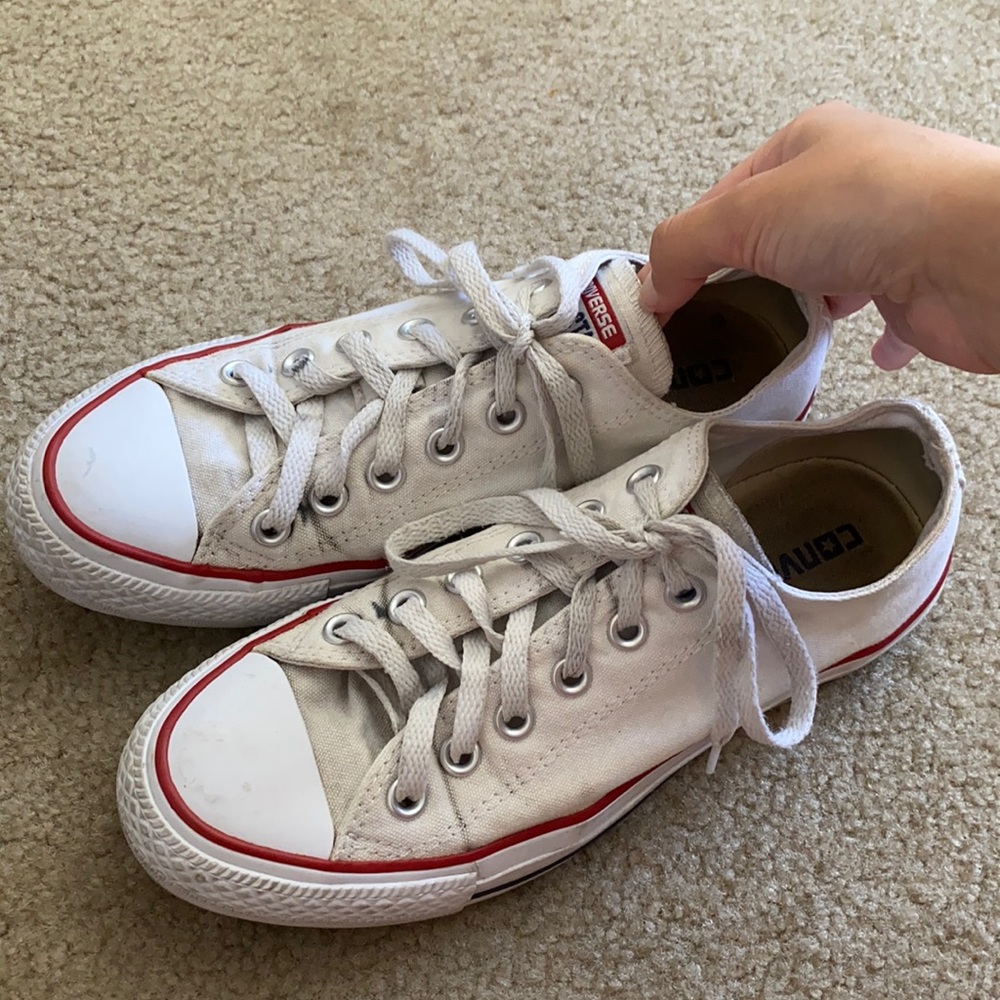 White Converse